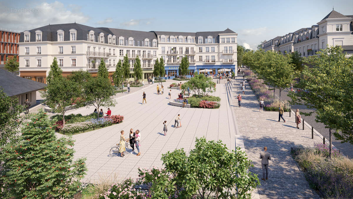 Quartier de la roseraie à L Hay Les Roses