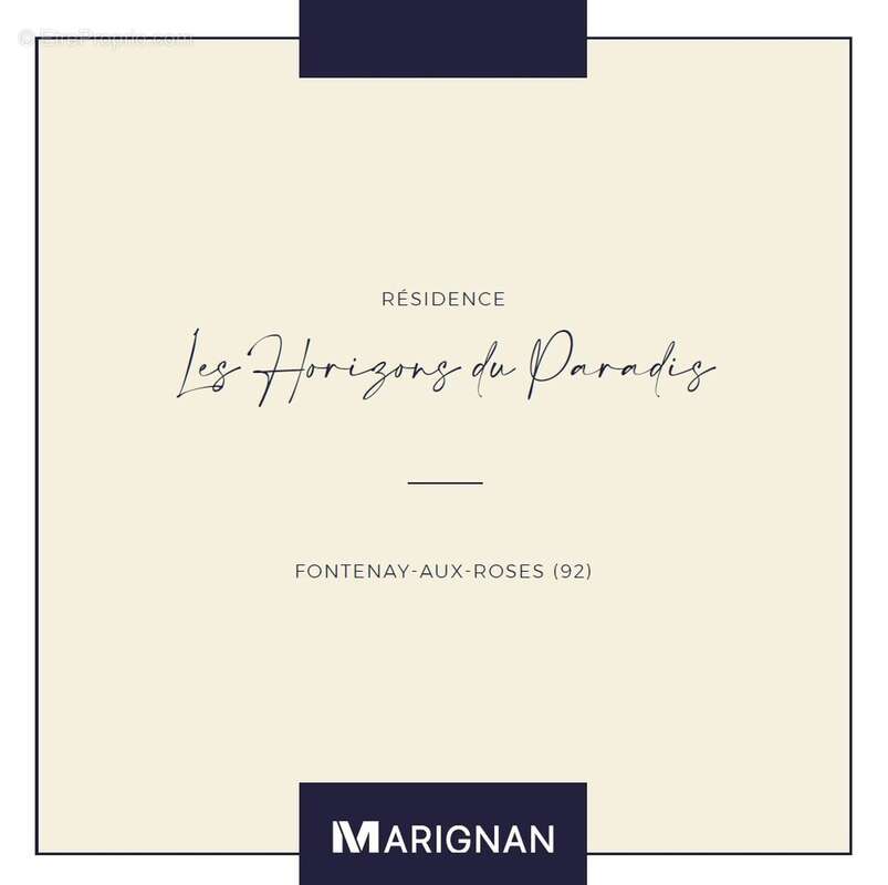 Les horizons du paradis à Fontenay Aux Roses