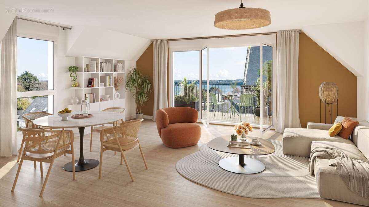 Rive émeraude à La Richardais