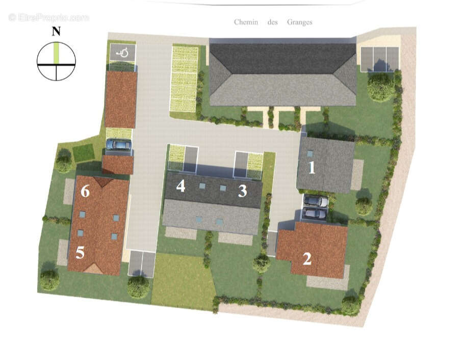 Clos lylo à Hauteville Sur Fier