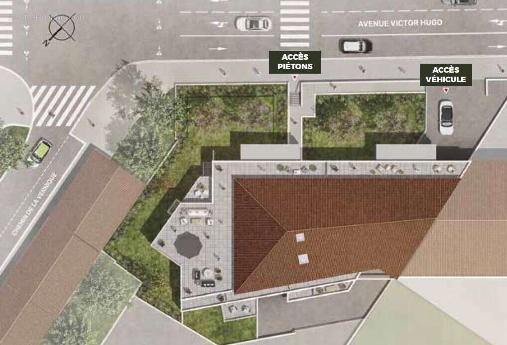 Le pavillon de l&#039;horloge à Tassin La Demi Lune