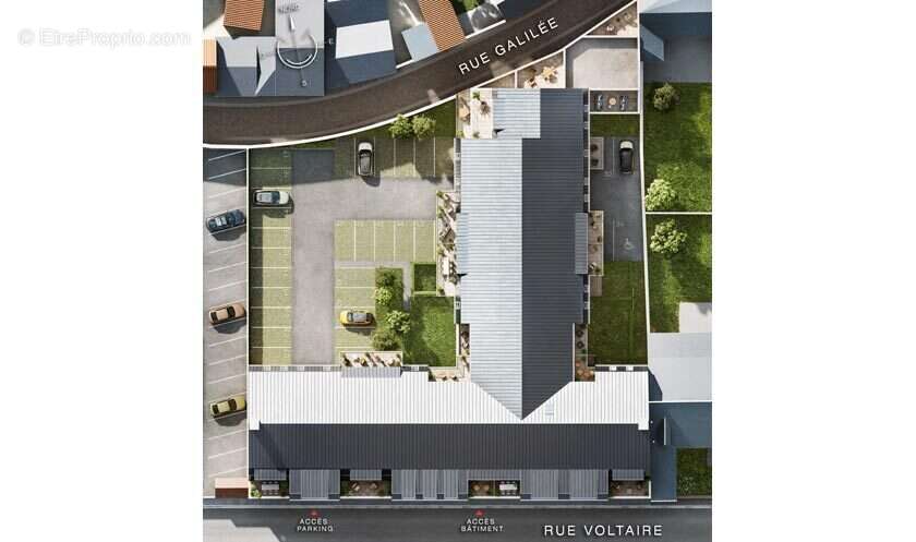 Carré voltaire à Bourges