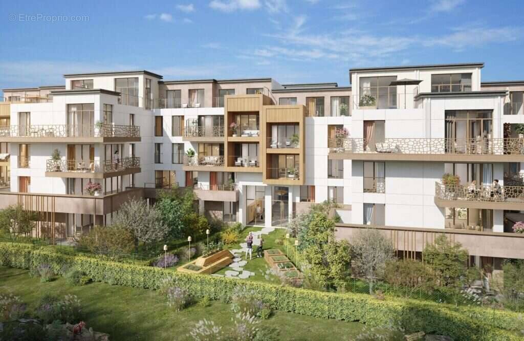 Les jardins de la roseraie à Chatenay Malabry