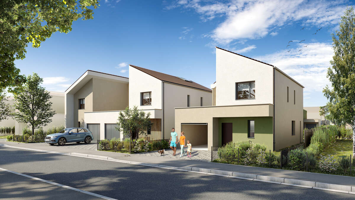 Maisons d'architecte elegance à Geispolsheim
