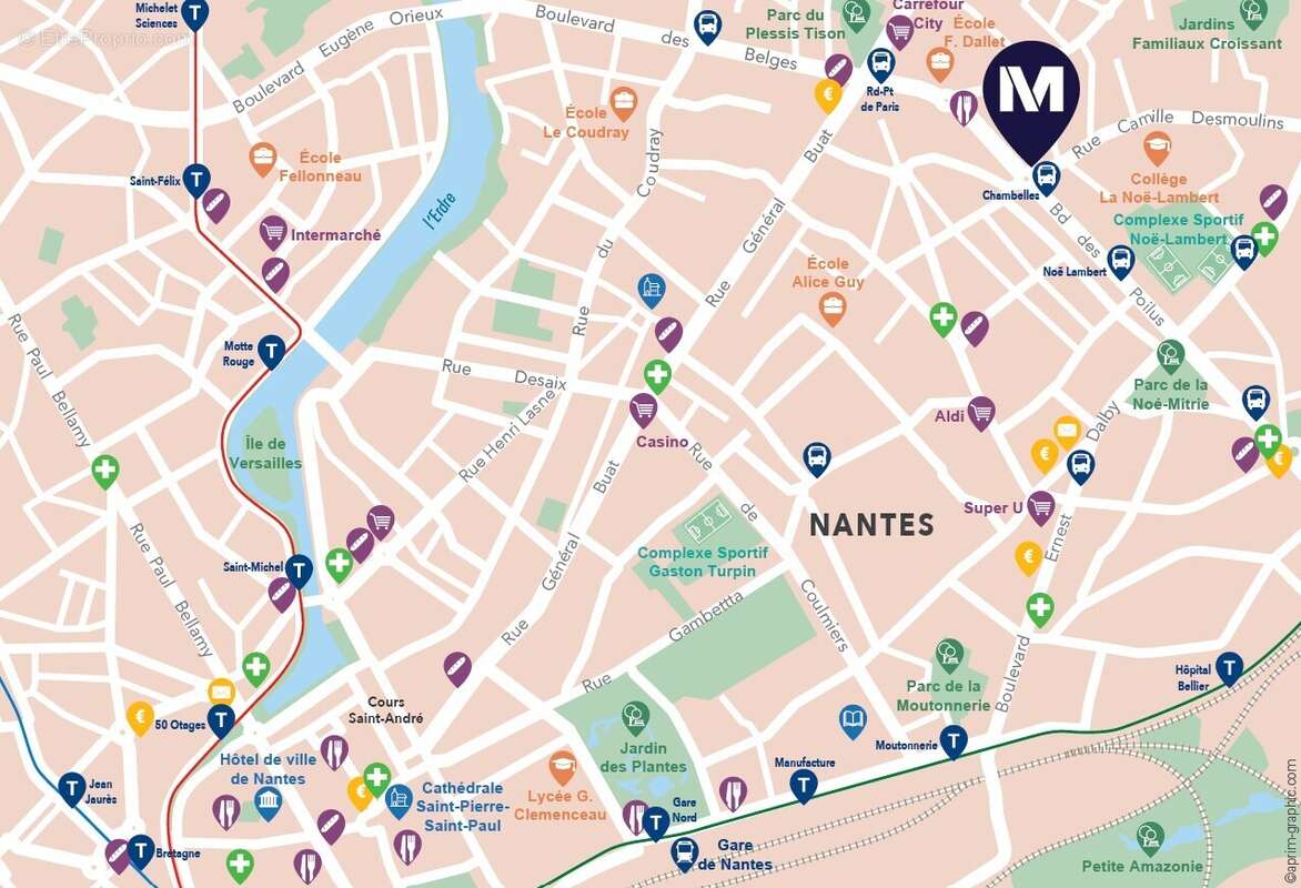 Villa camilla à Nantes