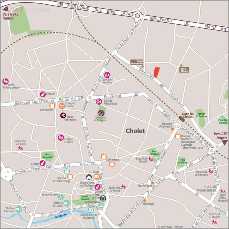 Les jardins des mauges ii à Cholet