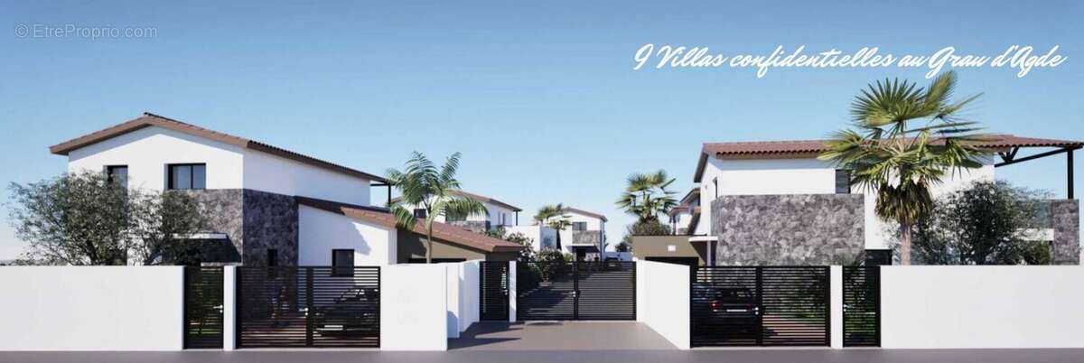 Villas au grau d&#039;agde à Agde