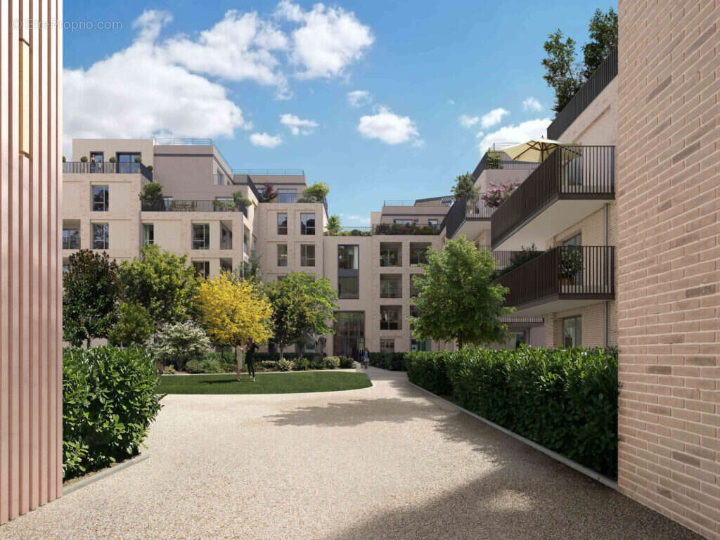 Les terrasses de l'hippodrome à Garches