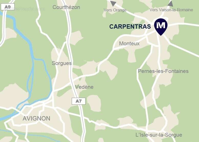 Les jardins d&#039;adrien rousseau à Carpentras