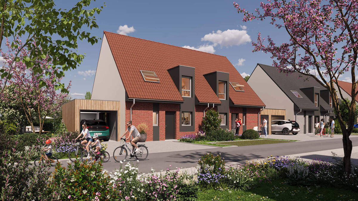 Maison 3 chambres avec garage à Annoeullin