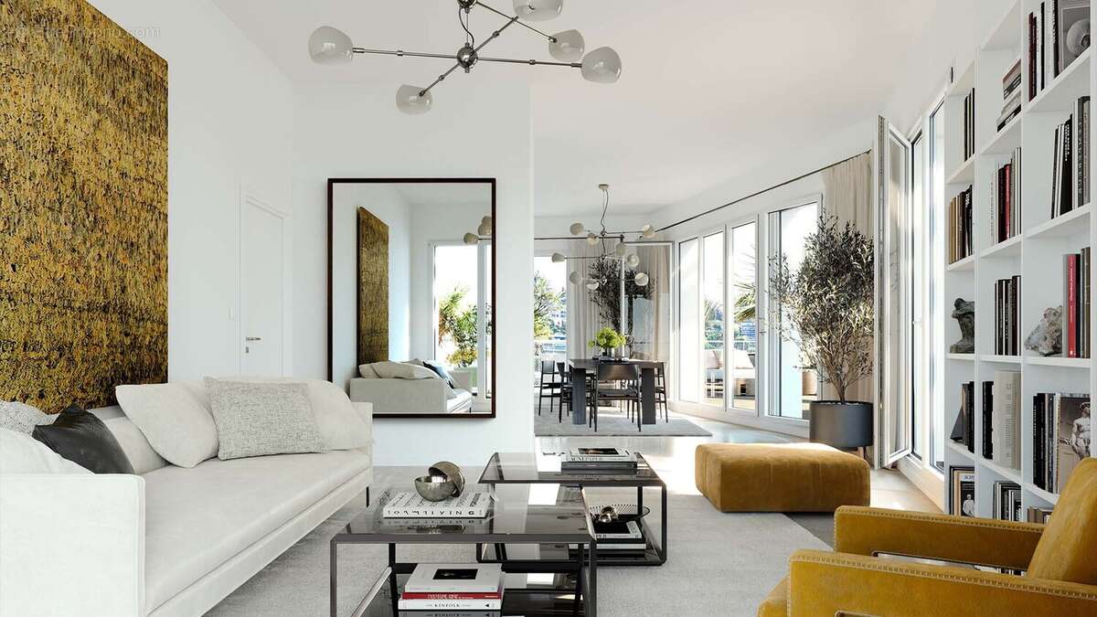 Dernier appartement d'exception avec vue mer à Nice