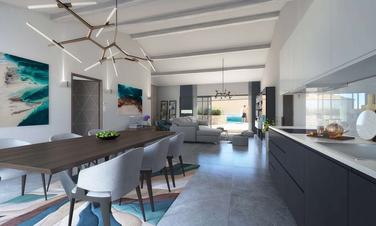 Le miami appartement rooftop à Canet En Roussillon