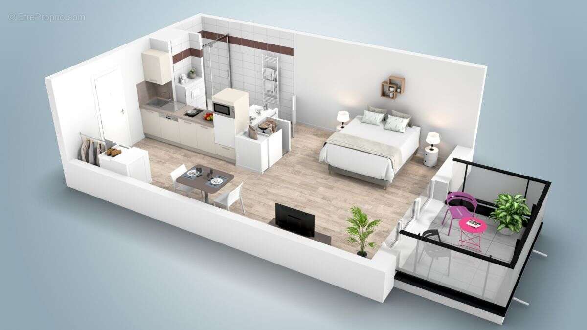 Les balcons d'hygie - résidence seniors - lmnp à Savenay