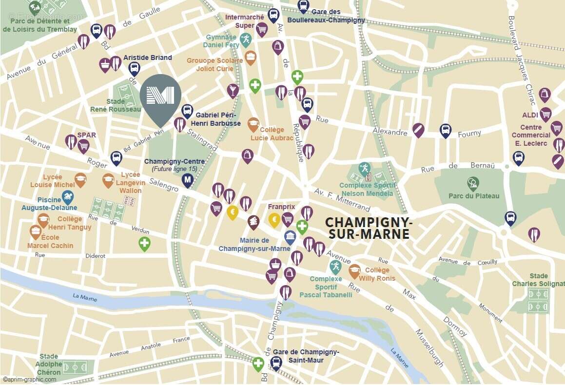 Le clos 86 à Champigny Sur Marne