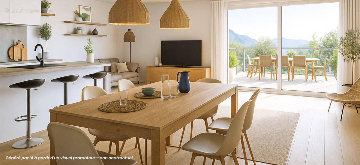 La ravoire à 50m du centre et ses commerces à La Ravoire