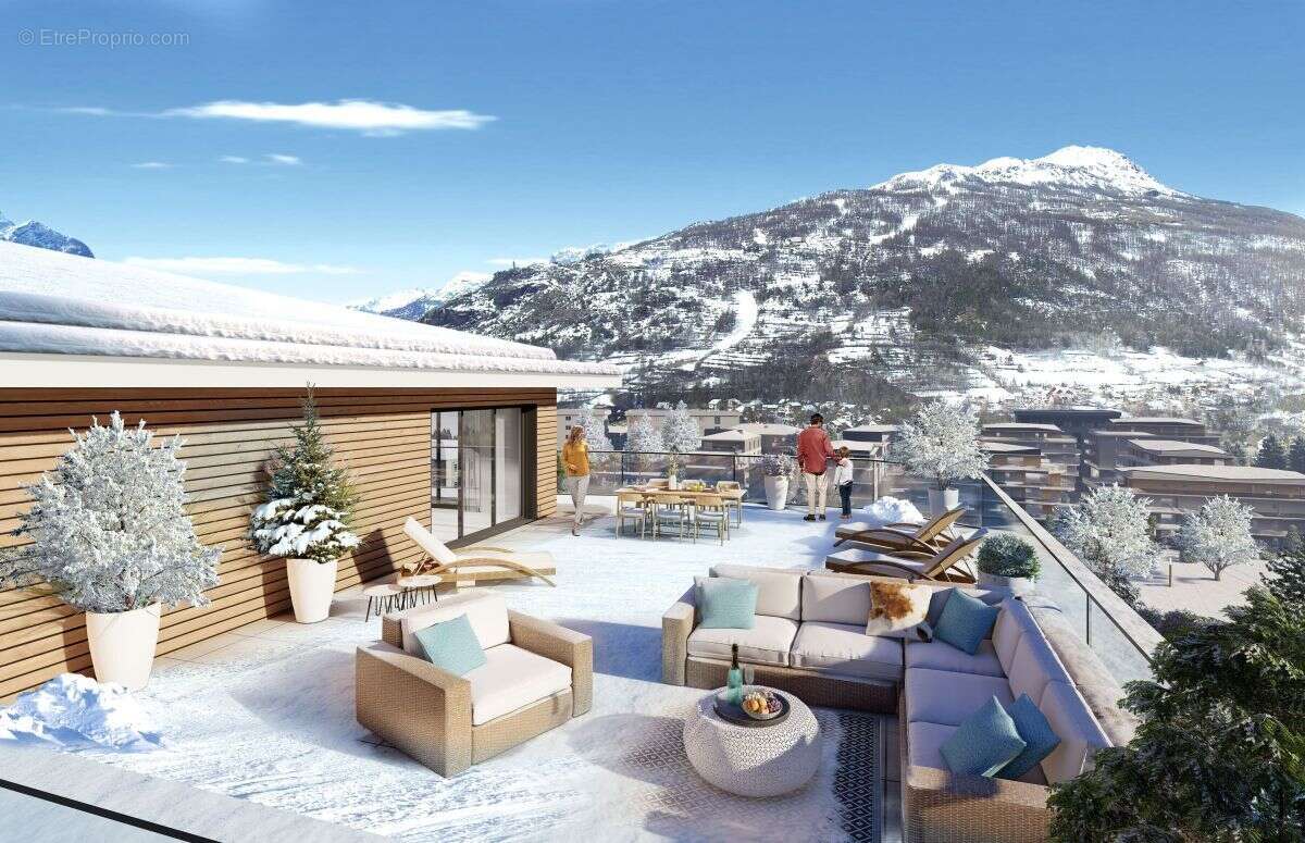 Les terrasses du parc à Briancon