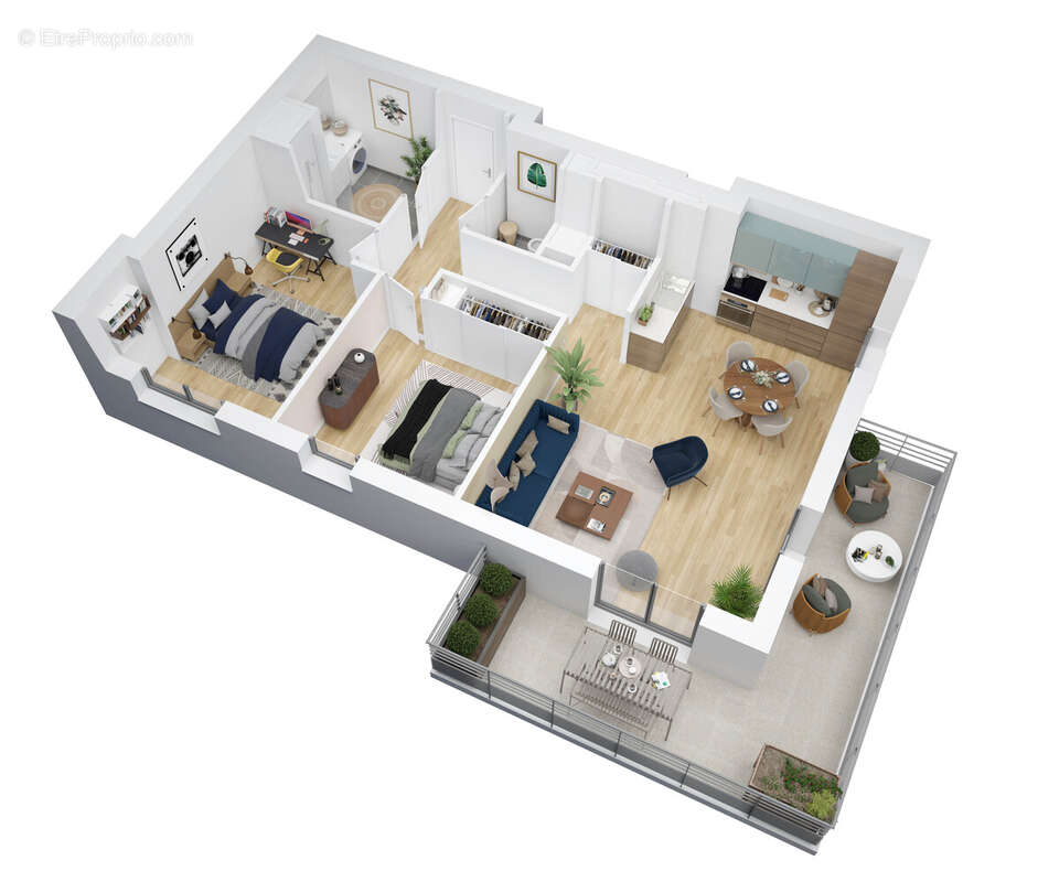 Les horizons du paradis à Fontenay Aux Roses