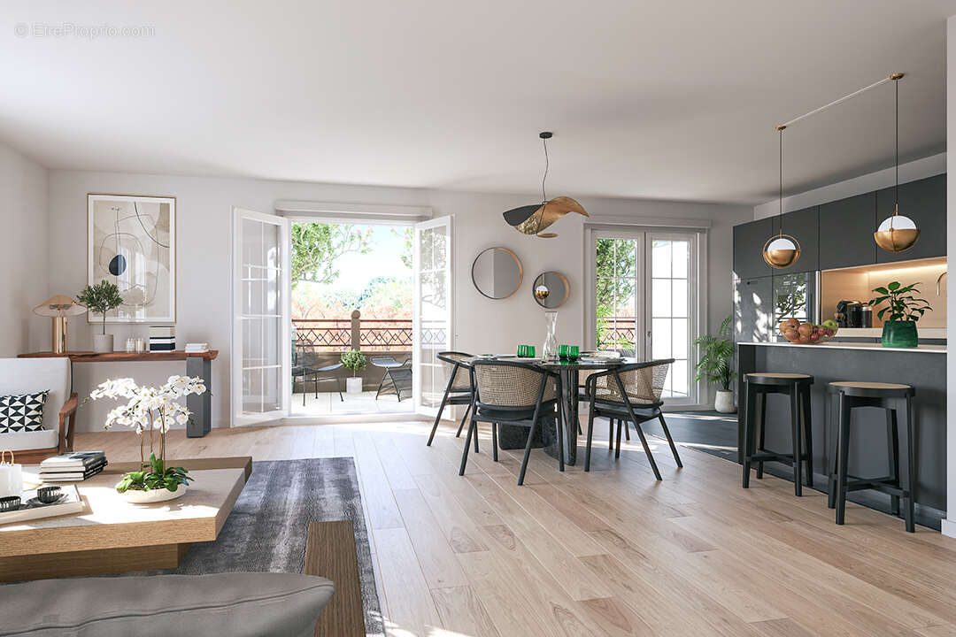 Quartier de la roseraie à L Hay Les Roses