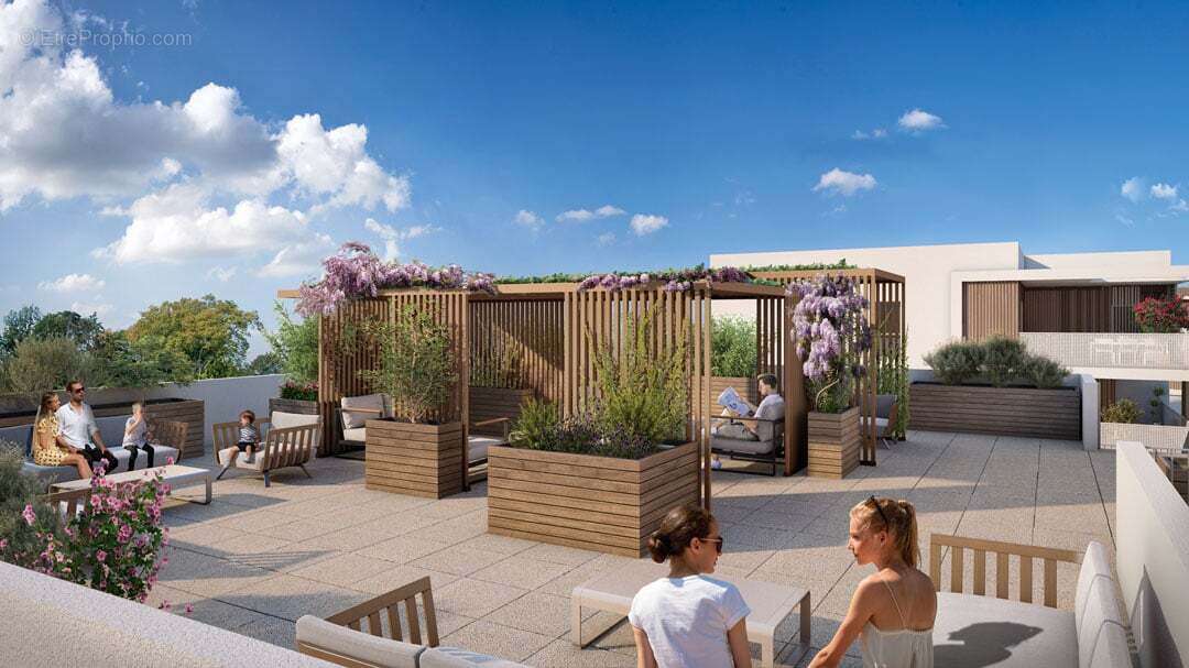 Clapiers éco quartier du castellet proche village historique à Clapiers