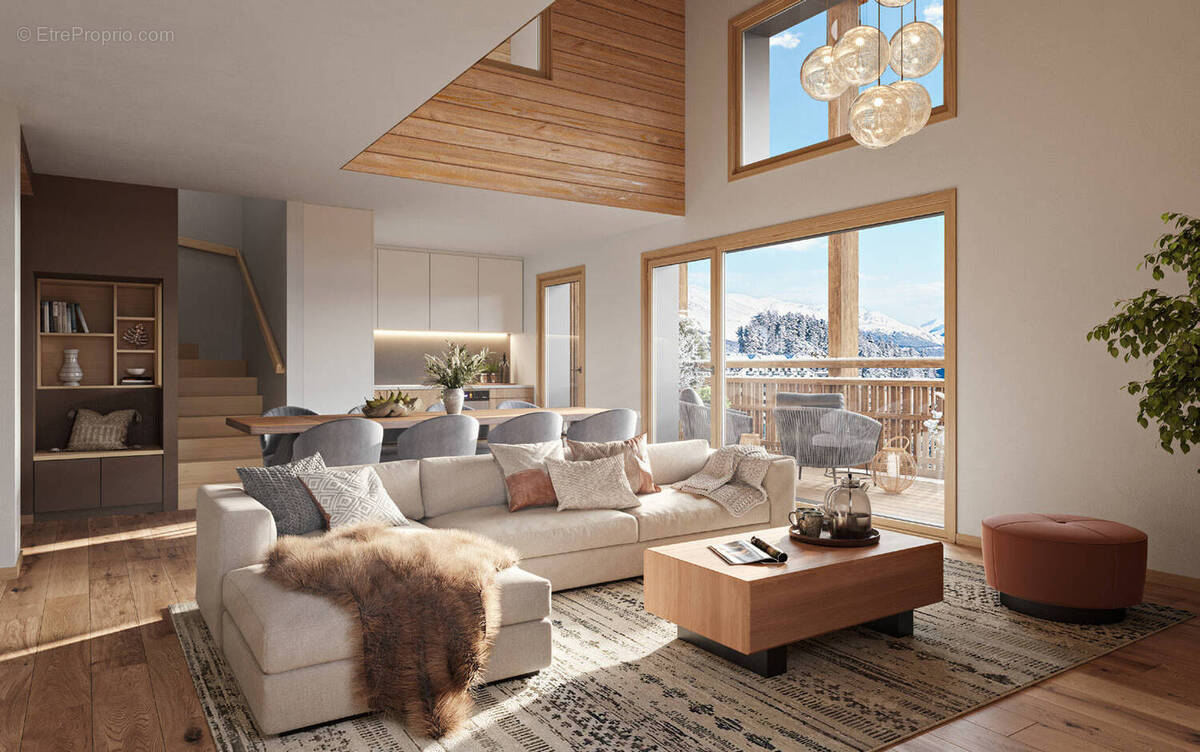 Huez au centre de la station à deux pas du palais des sports à Huez