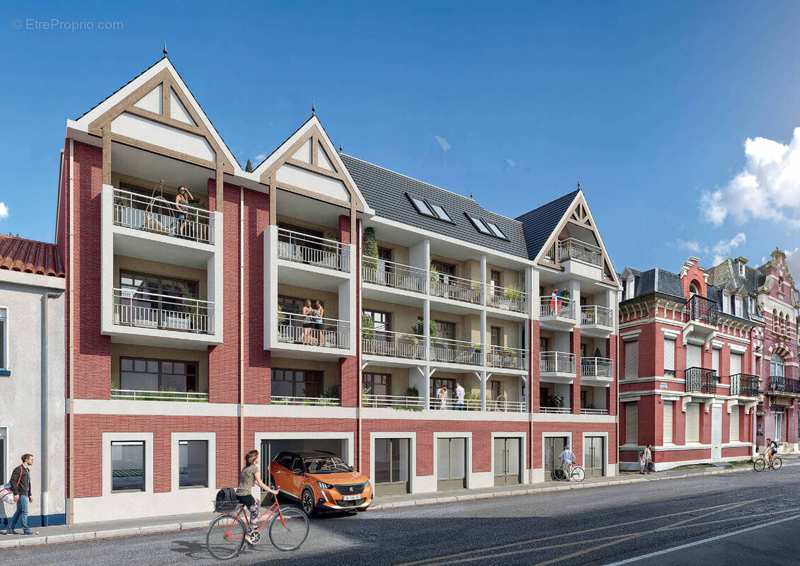Berck-sur-mer à deux pas de la mer et des commerces à Berck