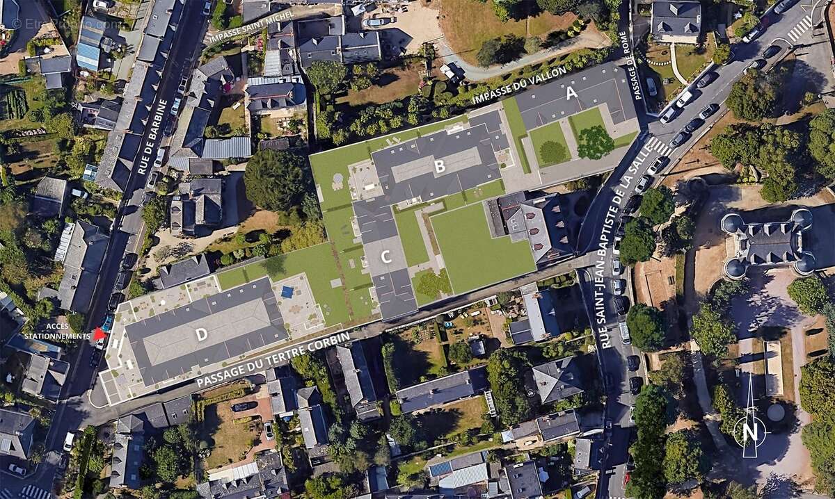 Cour lawrence à Dinard