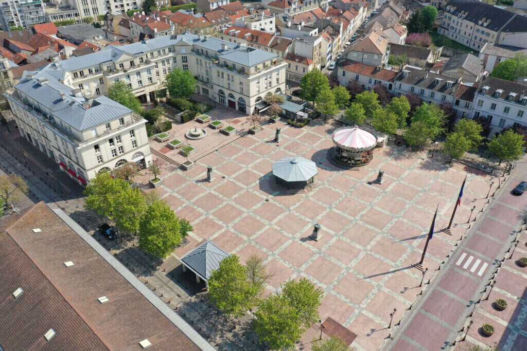 Les jardins des vergers à Poissy