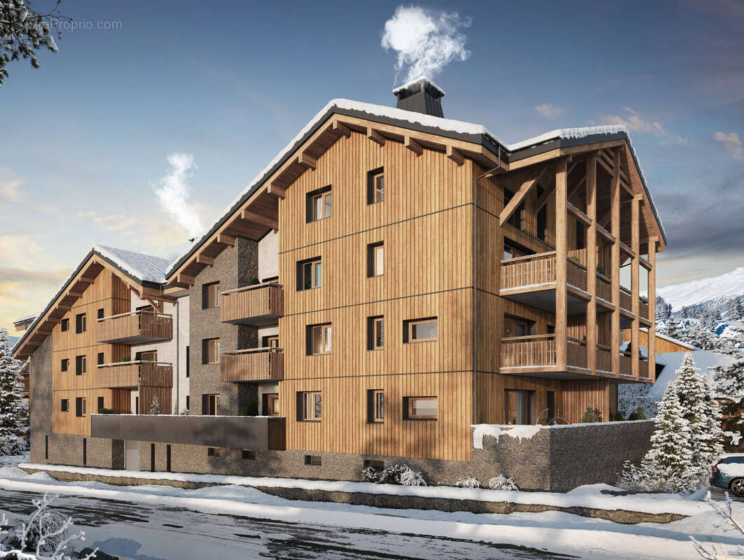 Huez au centre de la station à deux pas du palais des sports à Huez