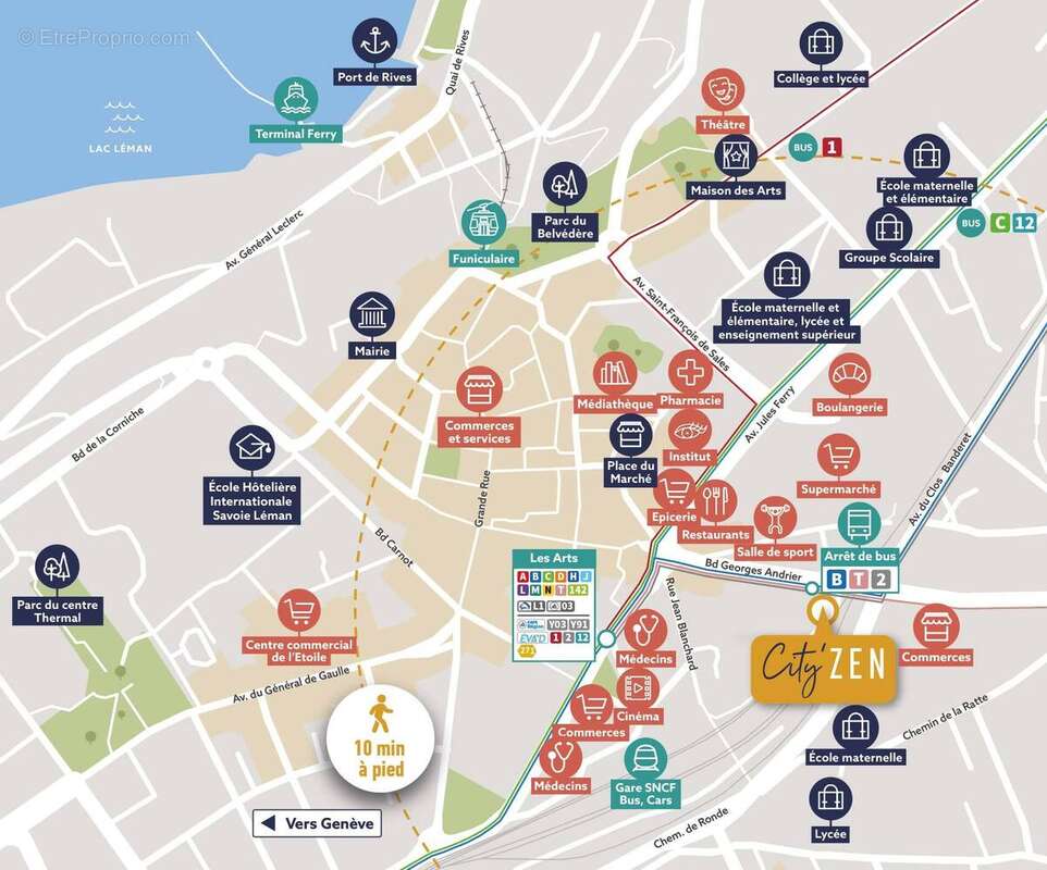 City'zen thonon-les-bains à Thonon Les Bains