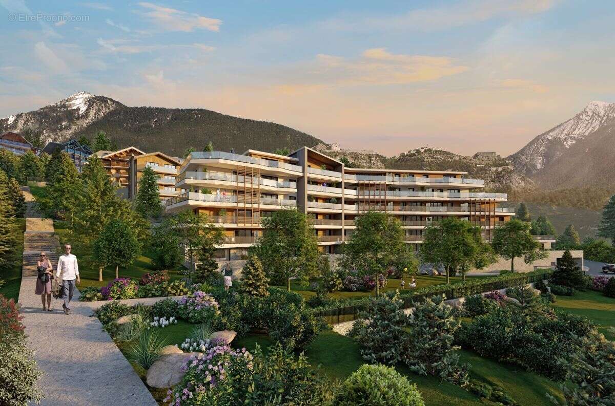 Les terrasses du parc à Briancon