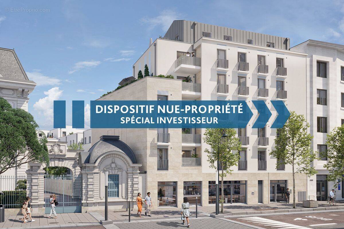 Cinq foch - nue-propriété à Angers
