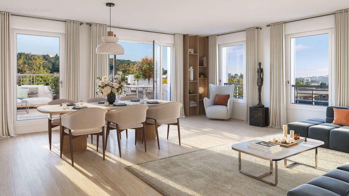 Les jardins d&#039;althéa à Le Plessis Robinson