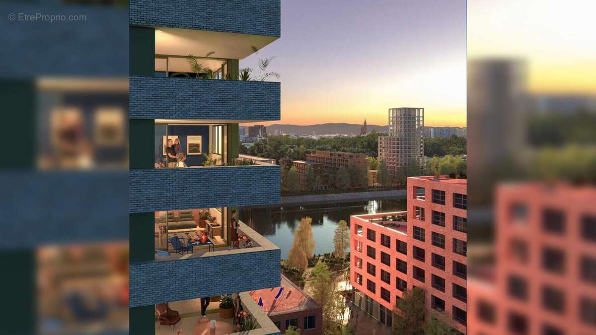 Un environnement citadin à strasbourg à Strasbourg