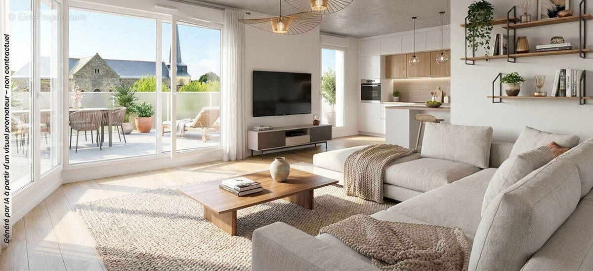 Notre-dame-de-monts au coeur du bourg de ville à Notre Dame De Monts