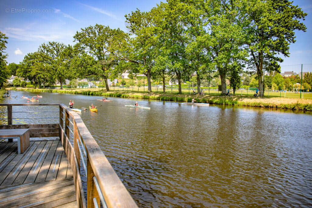 Les jardins des rives à Pontivy