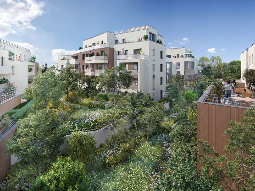 Le patio des artistes à Chatou