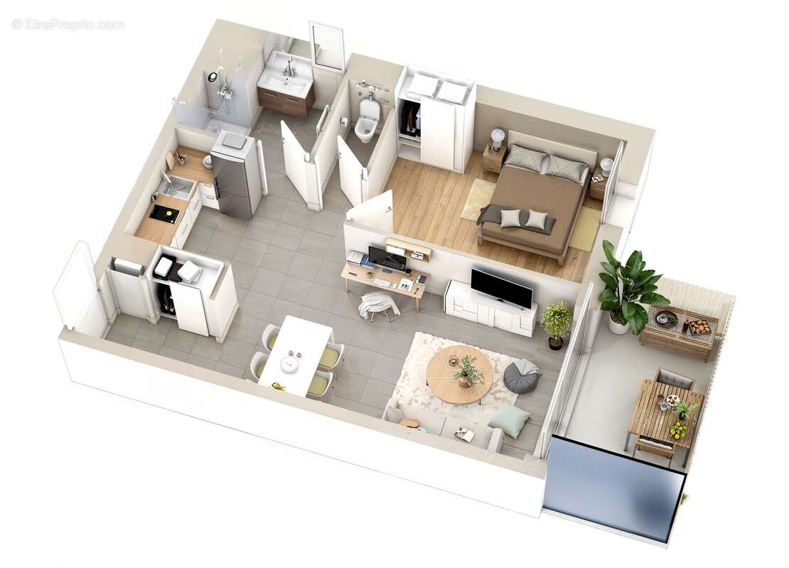 Sérénys bâtiment b3 à Flavin