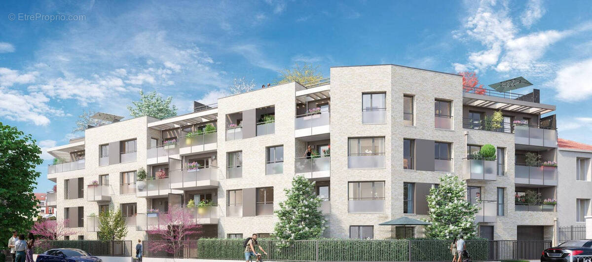 Arcueil en face du square de la libération à Arcueil