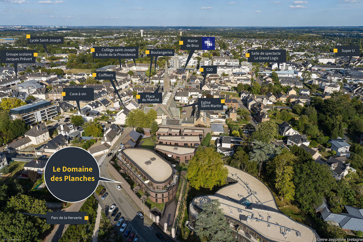 Le domaine des planches à Bruz