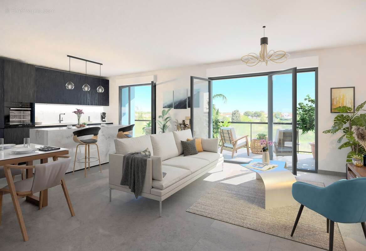 Blue garden à St Cyprien