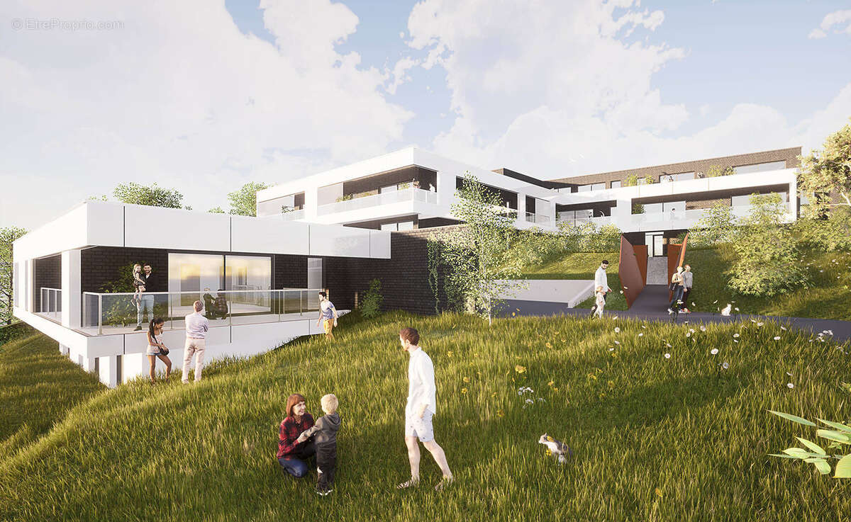 Mont-saint-aignan vues sur rouen à Mont St Aignan