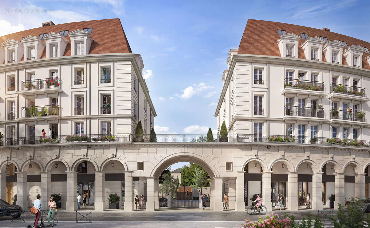 Parc des bergeres à Puteaux