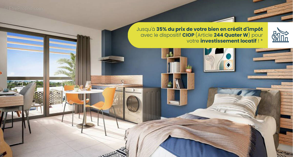 Le tampon résidence étudiante à 50m de l'université à Le Tampon