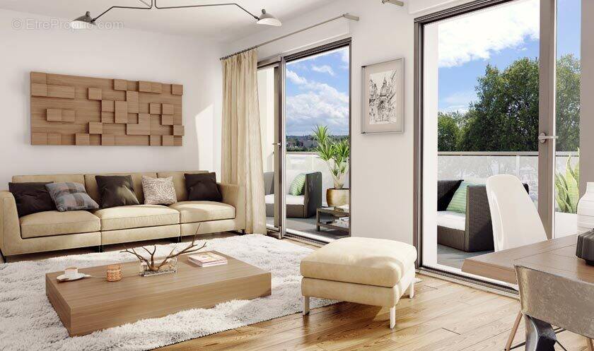 Les terrasses du court à Thorigne Fouillard