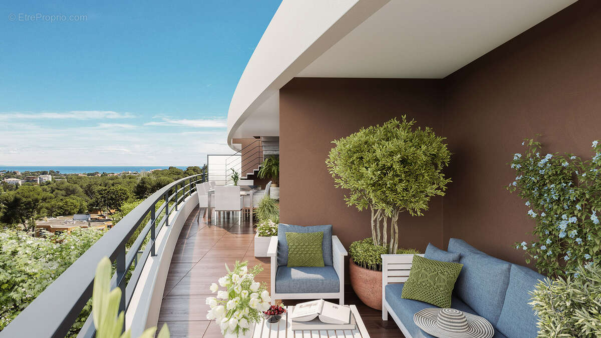 Antibes résidence neuve au coeur de la pinède à Antibes