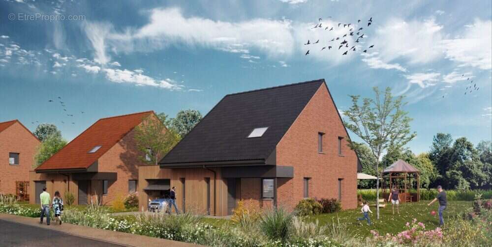 Templeuve-en-pévèle maisons à 10 min à pied de la gare à Templeuve