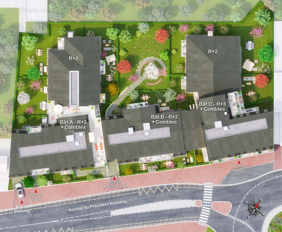 Les jardins michalon à Antony