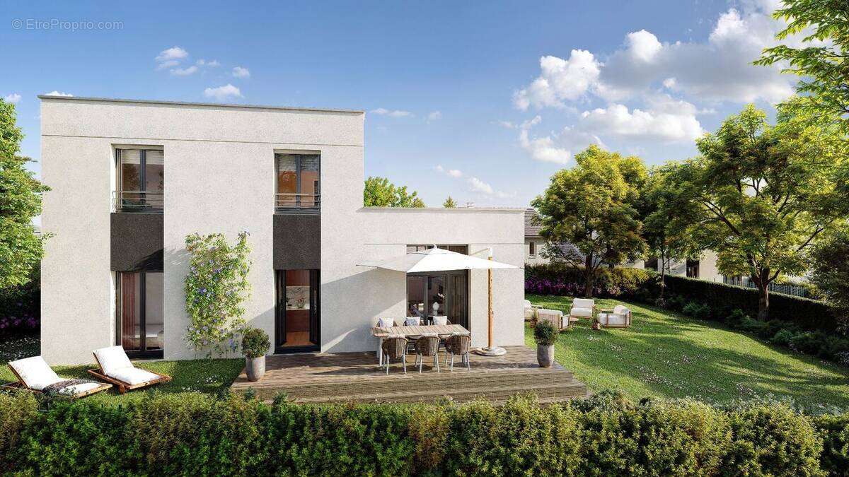 Découvrez un nouveau domaine de maisons neuves à Orgeval