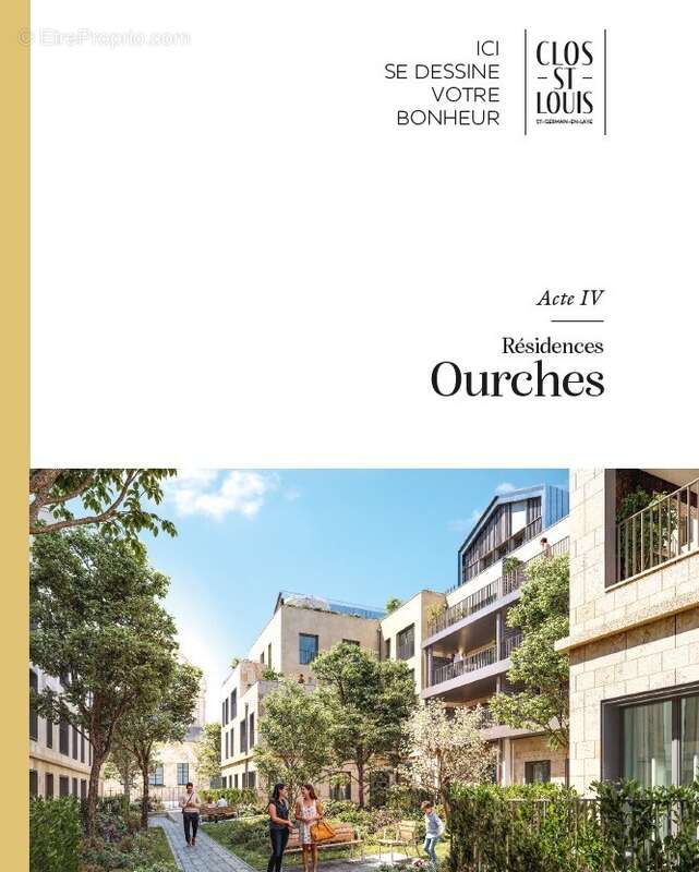 Clos saint-louis - acte iv - résidences ourches à St Germain En Laye