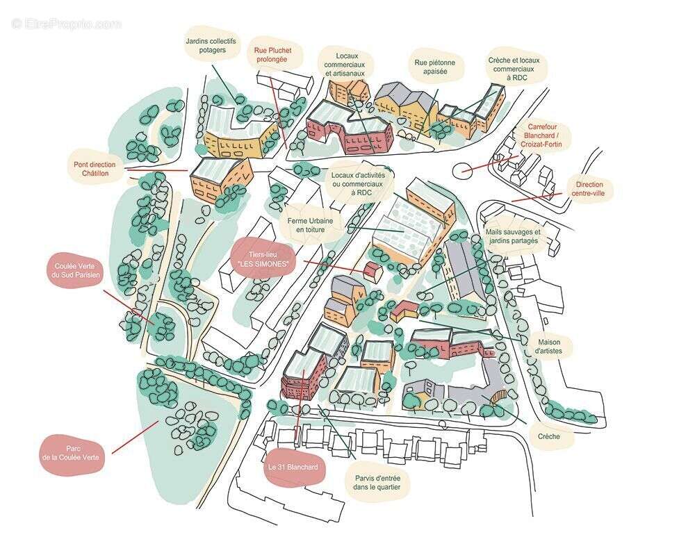 Le 31 blanchard - accession maîtrisée à Bagneux